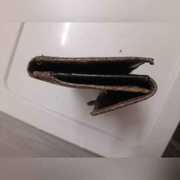 FURLA Brown Snakeskin Wallet - Picture 4 of 13